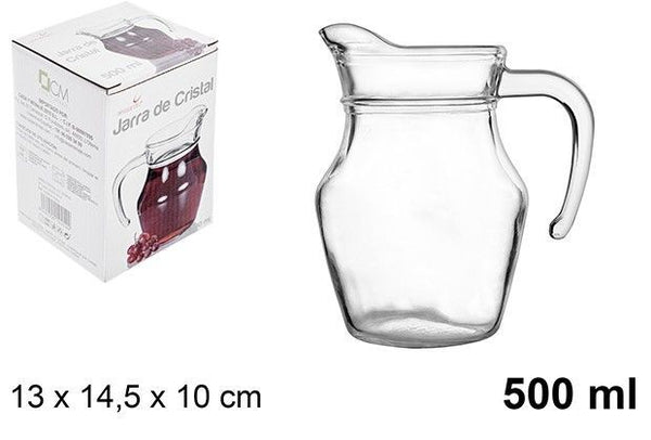 Brocca acqua in vetro 500 ml