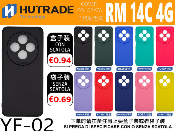 COVER COLORATA REDMI 14C/REDMI A4 – YF02 006881