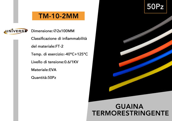 Guaina termorestringente – TM-10-2MM