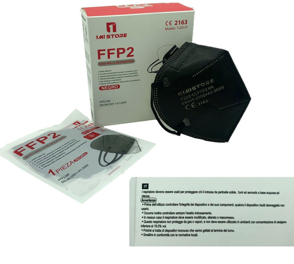 Mascherina FFP2 nera