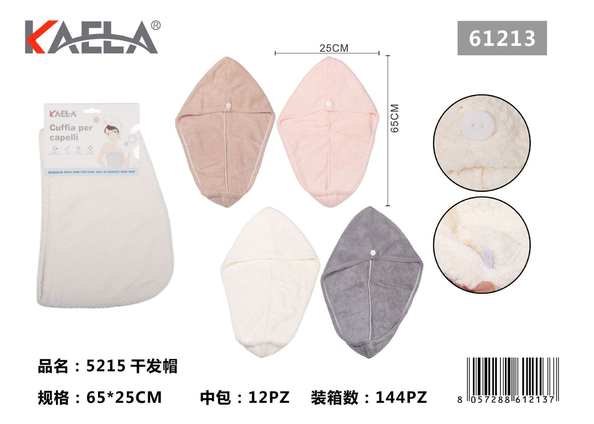 Cuffie asciugacapelli – art. 61213