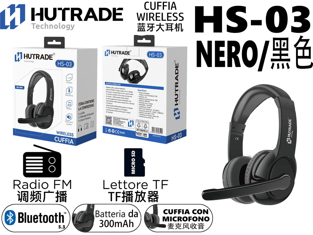 HS-03 CUFFIE BLUETOOTH