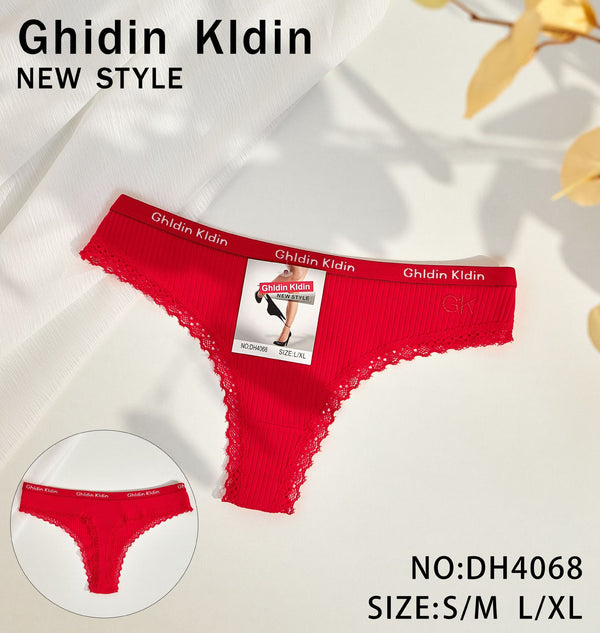 Perizoma donna rosso DH4068