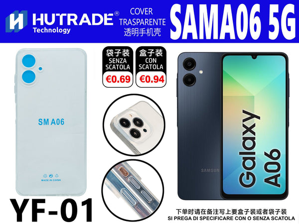 COVER TRASPARENTE A06 5G