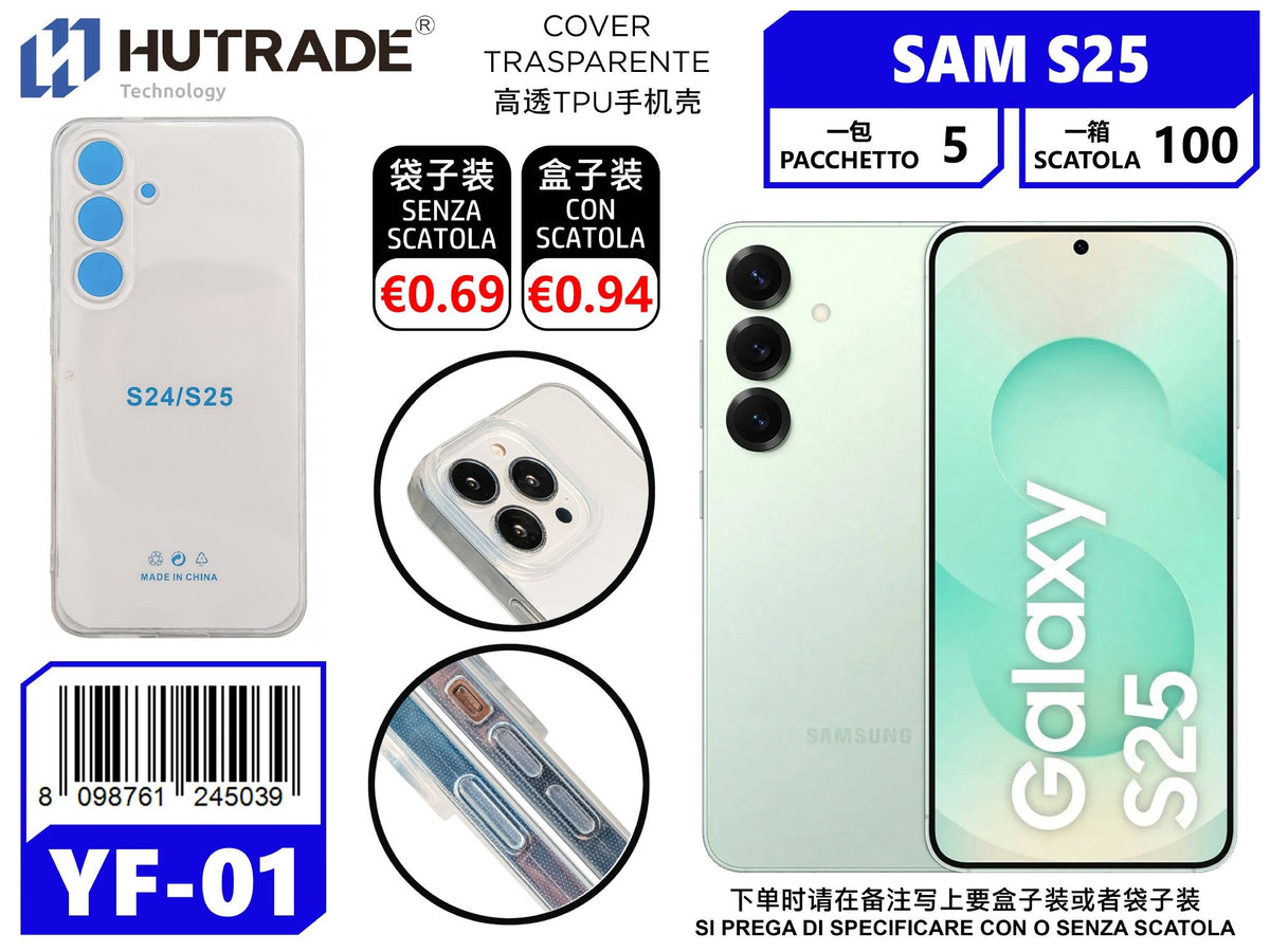 COVER TRASPARENTE S25 – YF01 011908