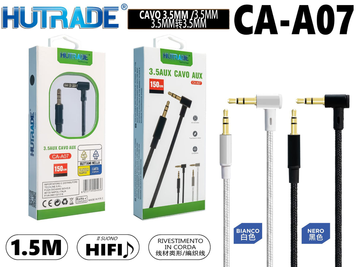 CA-A07 CAVO AUX L 1.5M