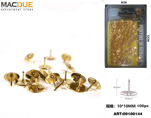 Chiooi in acciaio 10 x 10mm