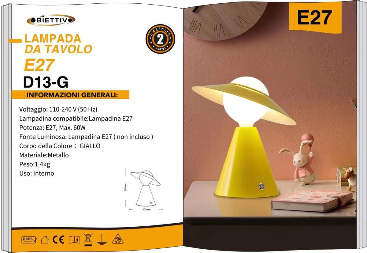 Lampada da tavolo – D13-G