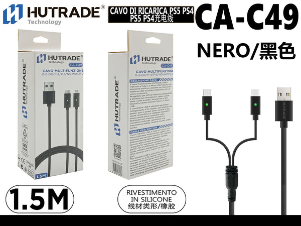 CA-C49 CAVO MULTIFUNZIONE PER XBOX/PS4/PS5/N-SWITCH