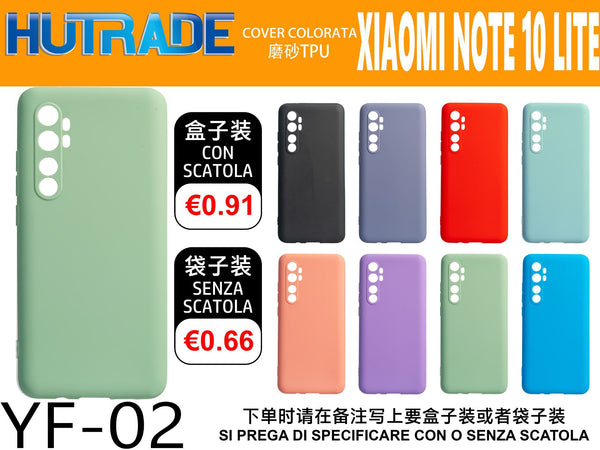 COVER COLORATO MI NOTE 10 LITE – YF02 006520