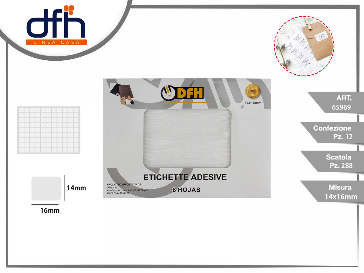Etichette adesive
