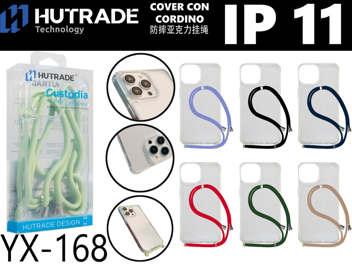 YX-168 PORTA CELLULARE CON CORDA IP11