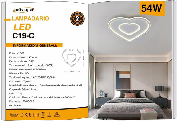 Lampada Da Soffitto Universo – C19-C