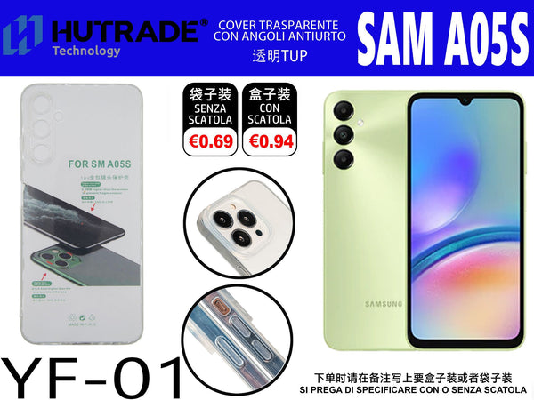 COVER TRASPARENTE SAM A05S – YF01 011843
