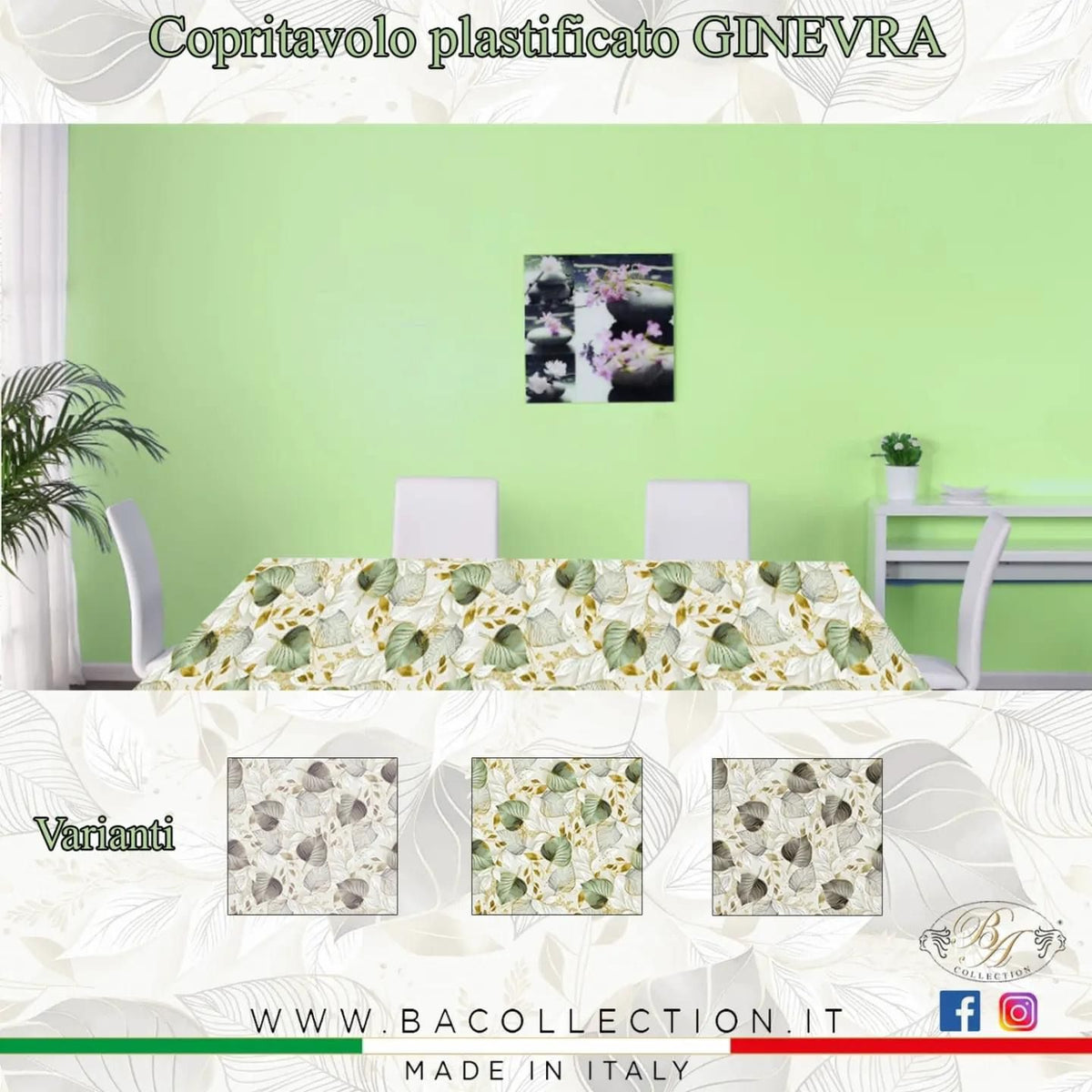 Tovaglia plastificata GINEVRA