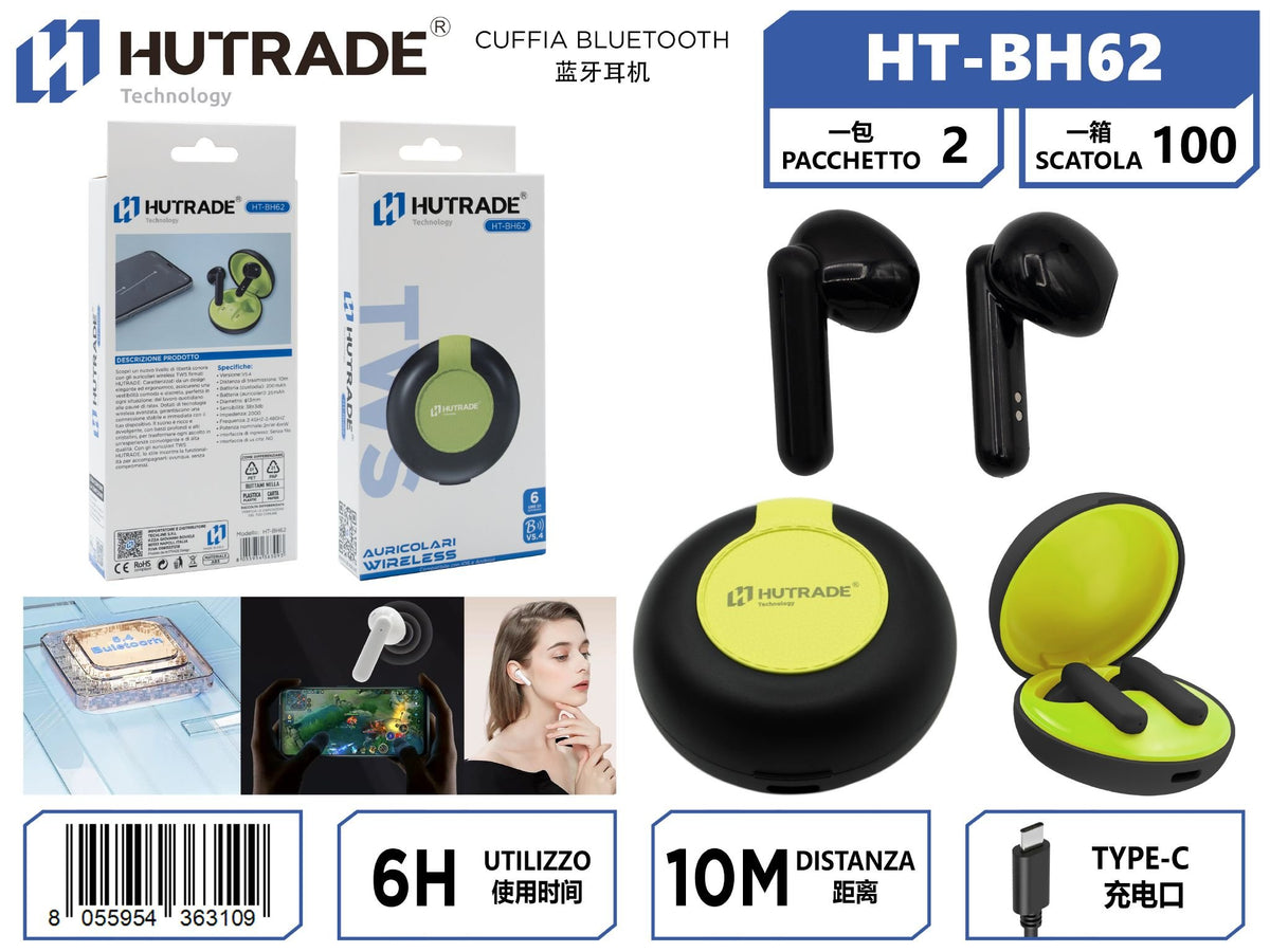 HT-BH62 AURICOLARE BLUETOOTH TWS