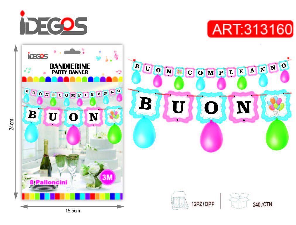 Festone a tema palloncini