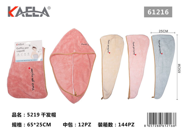 Cuffie asciugacapelli – art. 61216