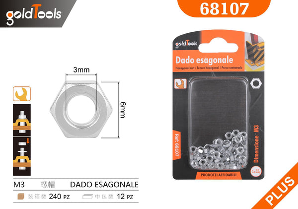 Dadi e rondelle – art. 68107