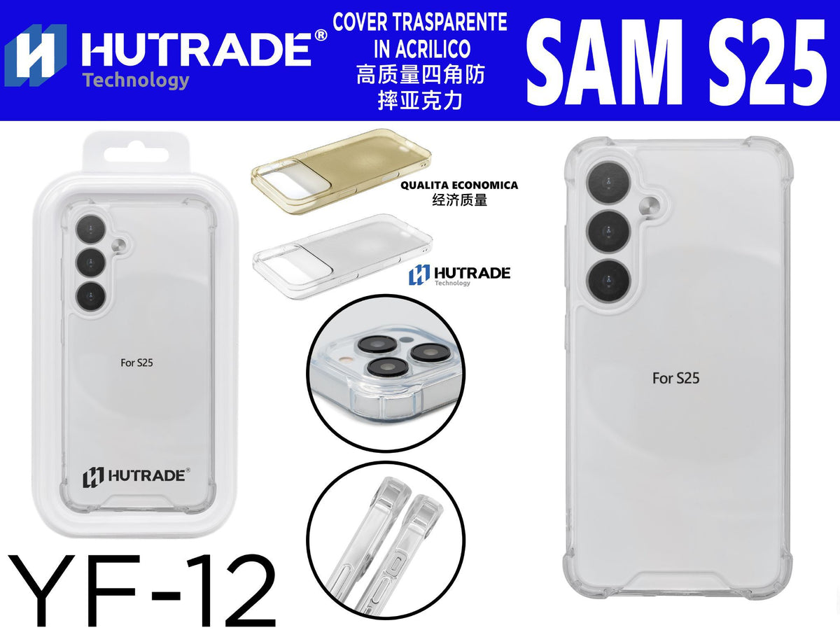 COVER TRASPARENTE BORDO ANTIURTO SAM S25 – YF12 680017