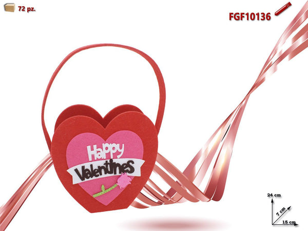 Articolo feltro per san valentino