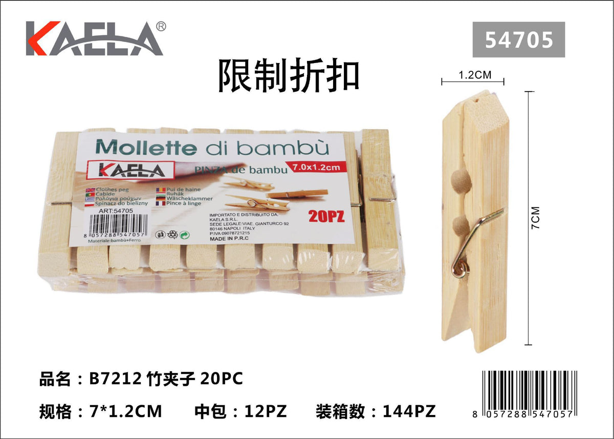 Mollette per bucato B7212