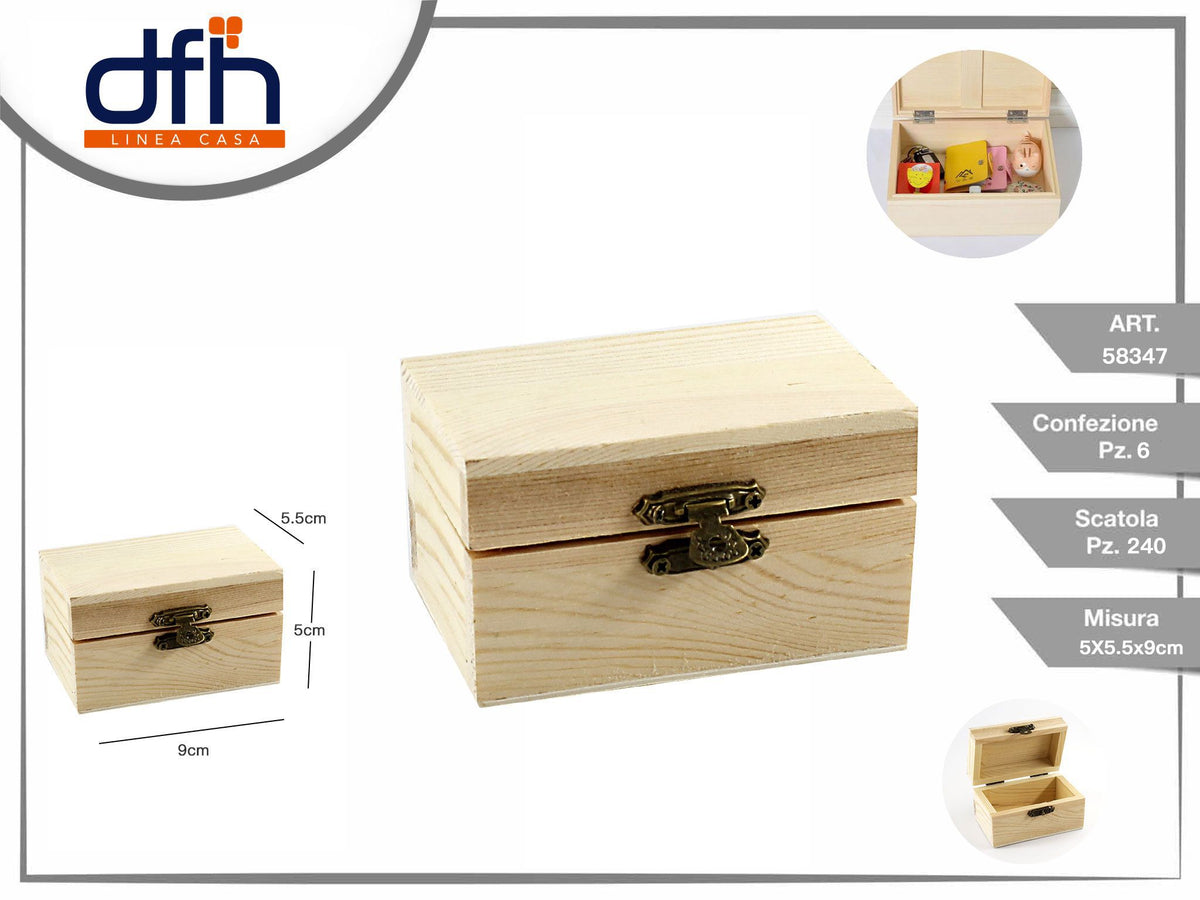 Scatolina in legno
