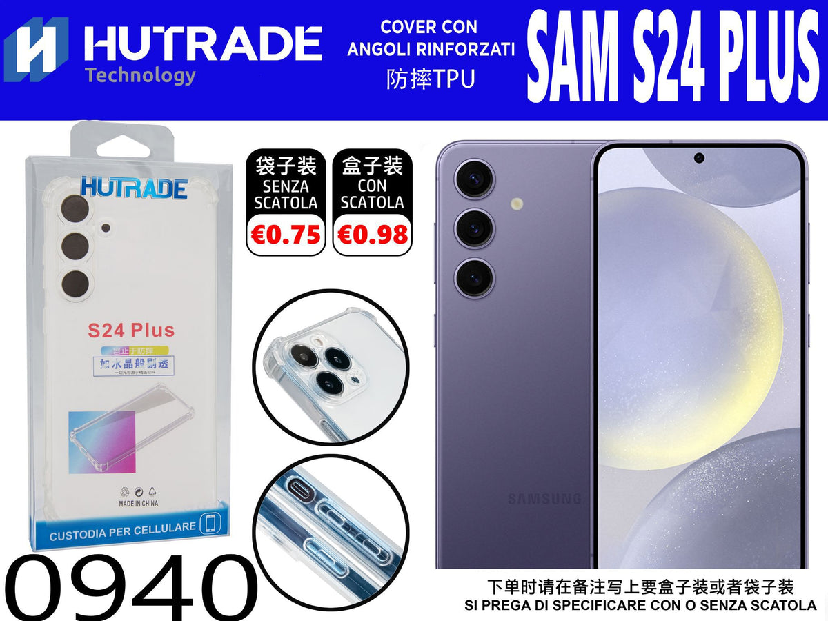COVER TRASPARENTE ANTIURTO S24PLUS – 0940 014319