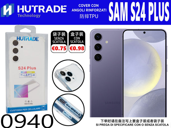 COVER TRASPARENTE ANTIURTO S24PLUS – 0940 014319