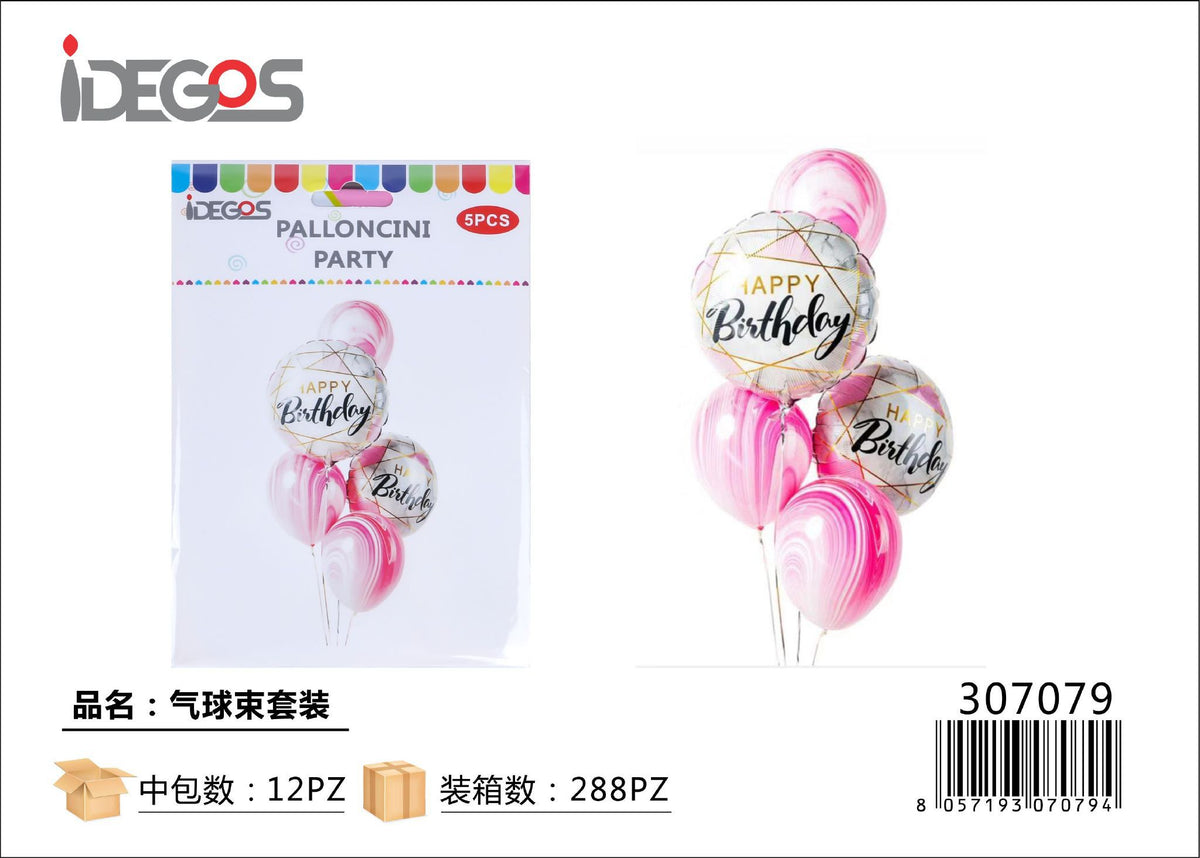 Set di palloncini compleanno