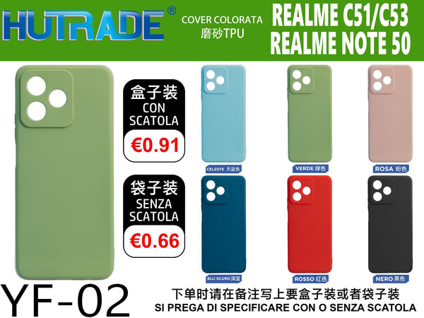 COVER COLORATA REALME C51/C53/NOTE 50 – YF02 006796