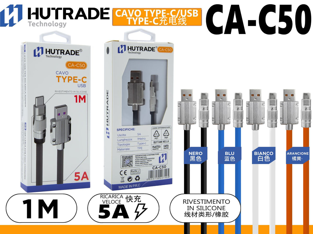 CA-C50 CAVO TYPE-C 1METRO 5A