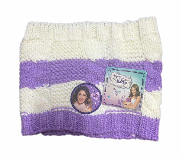 Scaldacollo Violetta a righe