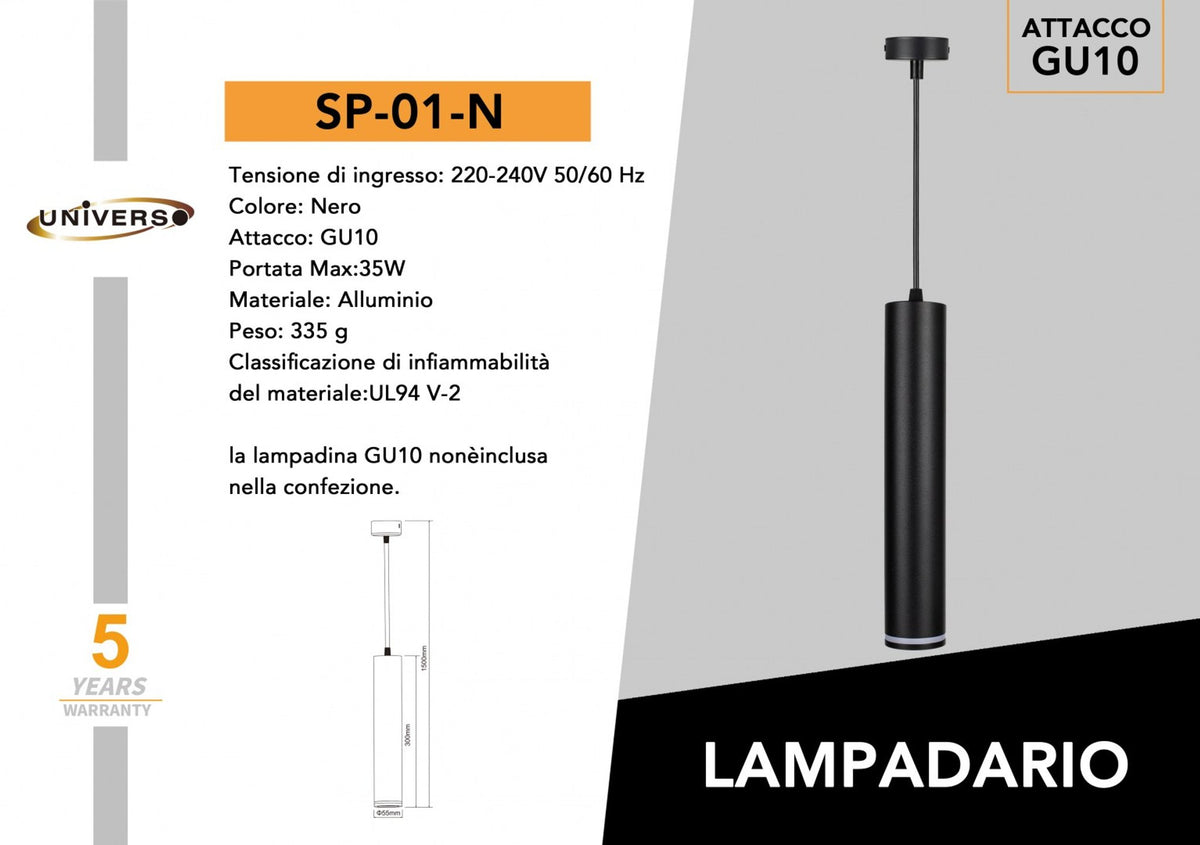 Lampadario a sospensione – SP-01-N