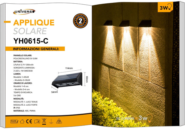 Applique Solare Universo – YH0615-C