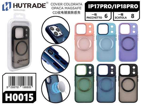 COVER COLORATA OPACA MAGSAFE IP17PRO/IP18PRO – H0015 036230