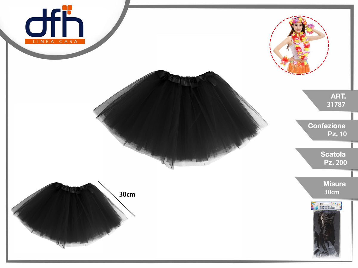 Gonna tutu in tulle glitter