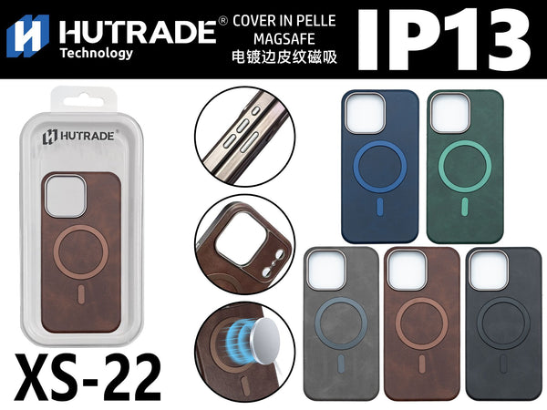 XS-22 COVER IN PELLE MAGSAFE IP13