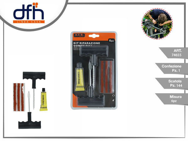Kit riparazione gomme bici