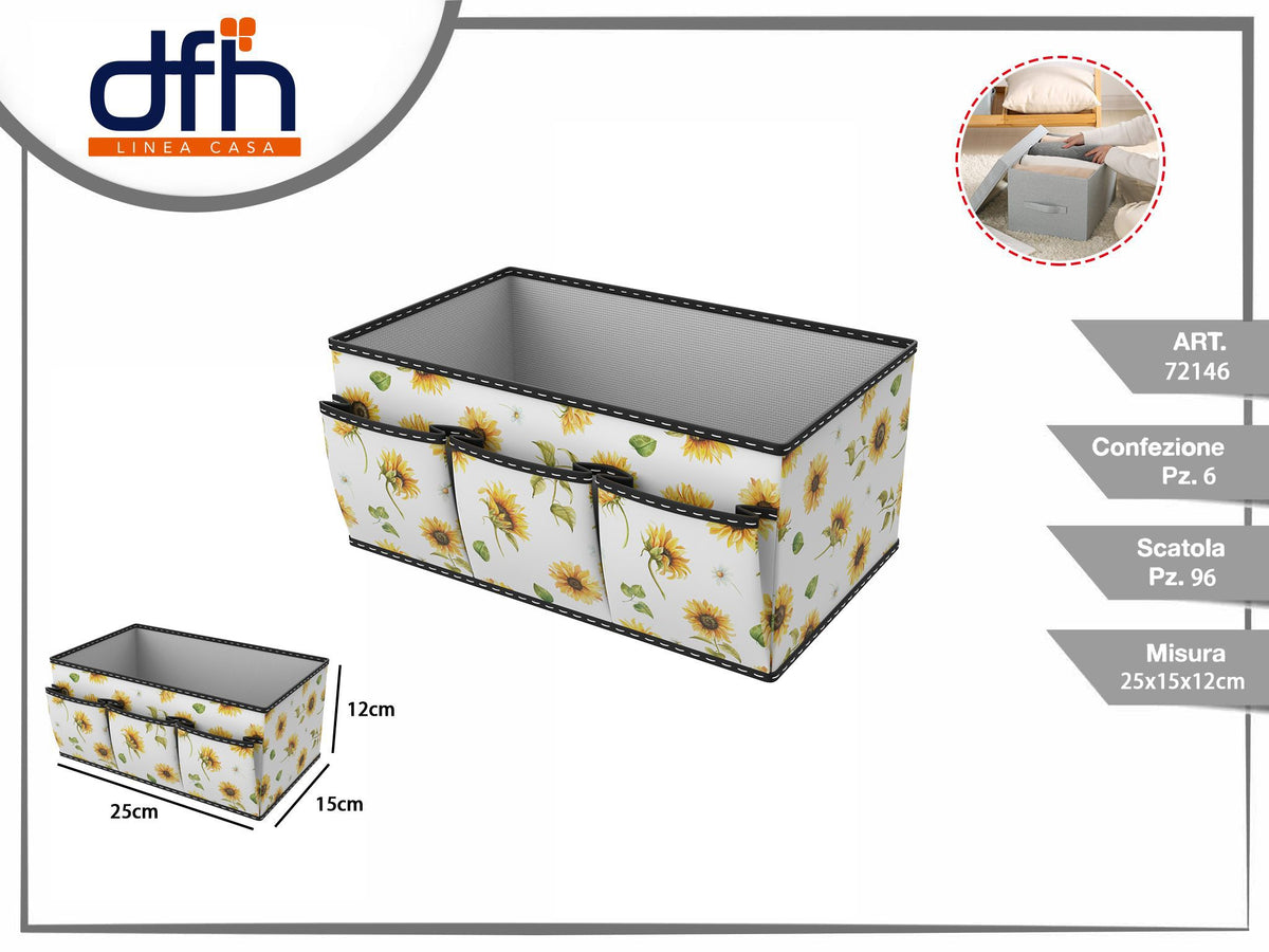 BOX PORTATUTTO 25 × 15 × 12 cm