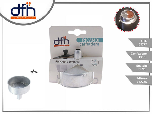 Ricambi caffettiera 3 tazza