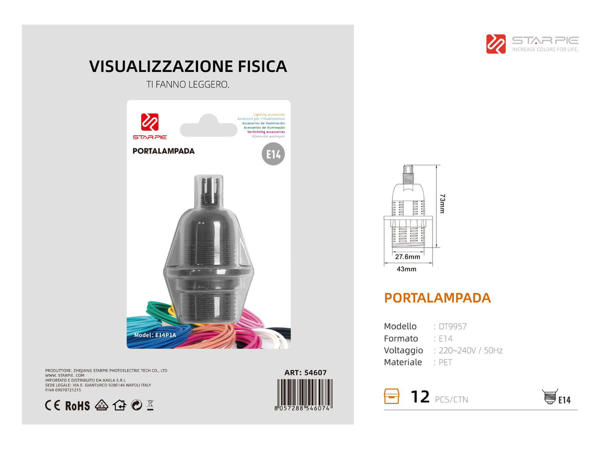 Portalampada E14 DT9957