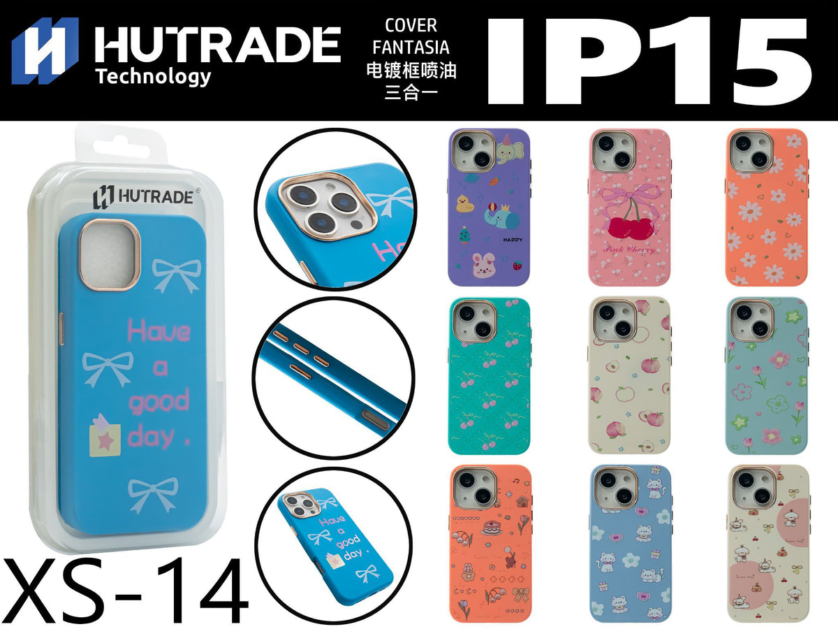 XS-14 COVER FANTASIA BORDO CAMERA CROMATA IP15
