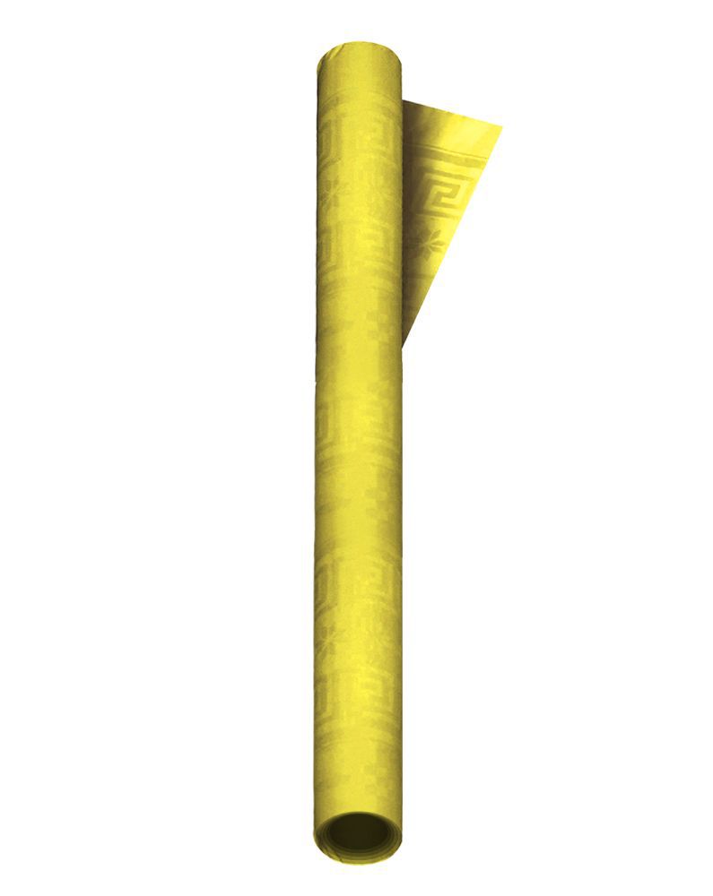 Rotolo carta damascata 7 × 1.18m giallo