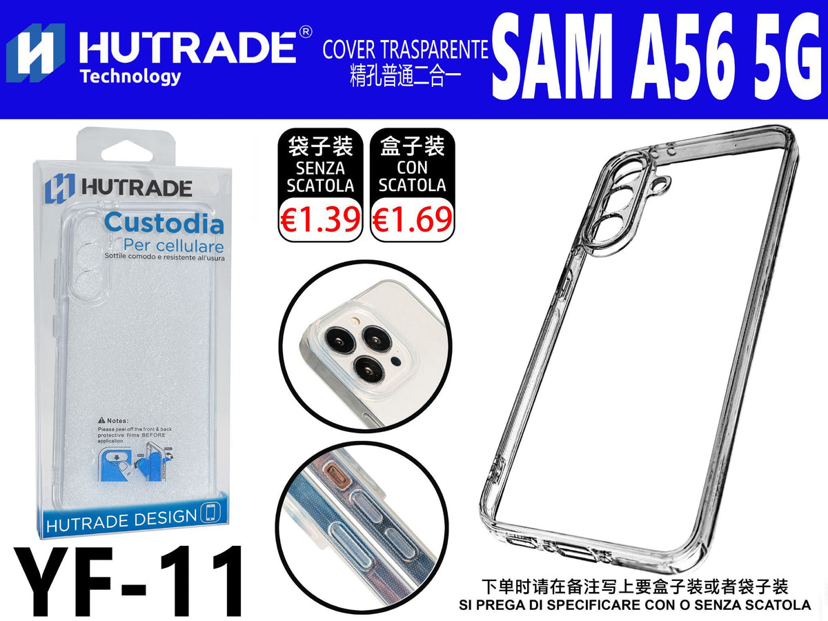 COVER TRASPARENTE TPU SAM A56 – YF11 666027