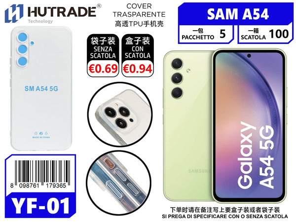 COVER TRASPARENTE A54 5G – YF01 011769