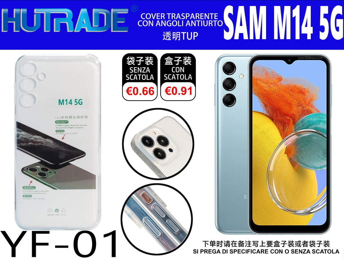 COVER TRASPARENTE M14 5G – YF01 011801