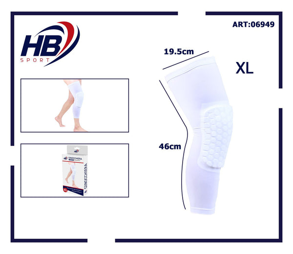 GINOCCHIERA 19.5 × 46 cm XL-BIANCO
