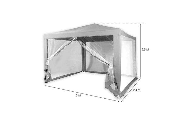 Copertura ombreggiante – 2.4X3X2.5M – 016560