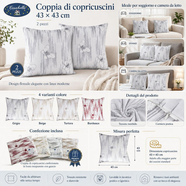 Fodera per cuscino arredo ANAIS